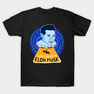 Alien Elon musk T-Shirt